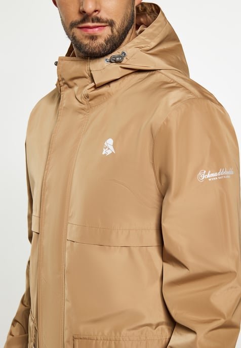 Schmuddelwedda Regenmantel Herren Sand - Image 5