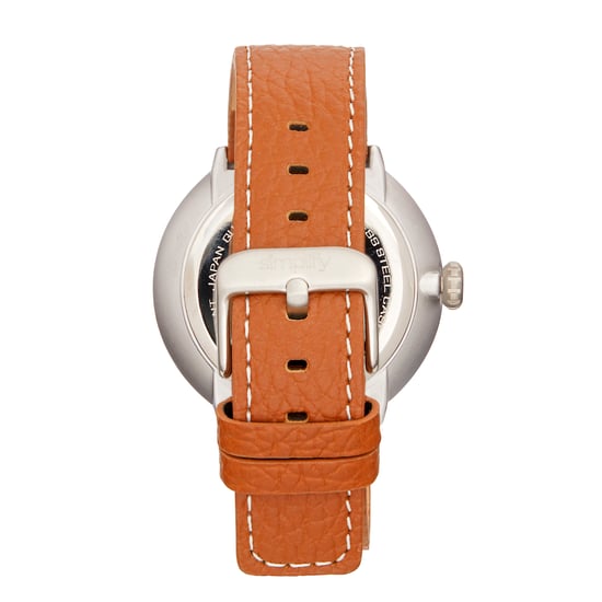 Simplify The 7100 Leather-Band Watch w/Date