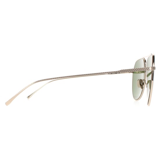 Lacoste Aviator Unisex Shiny Gold Green L209S