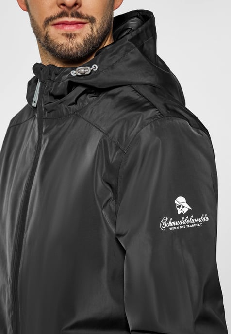Schmuddelwedda Regenjacke Herren schwarz - Image 5