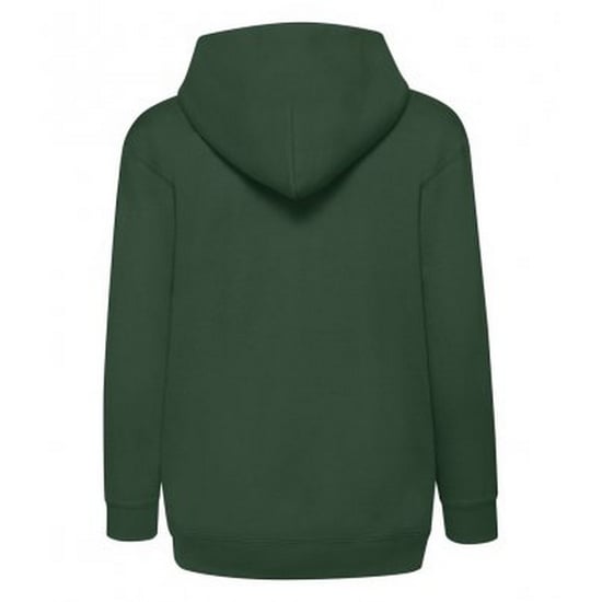 Fruit of the Loom - Sweatshirt, mit Kapuze für Kinder (Flaschengrün) - Image 3