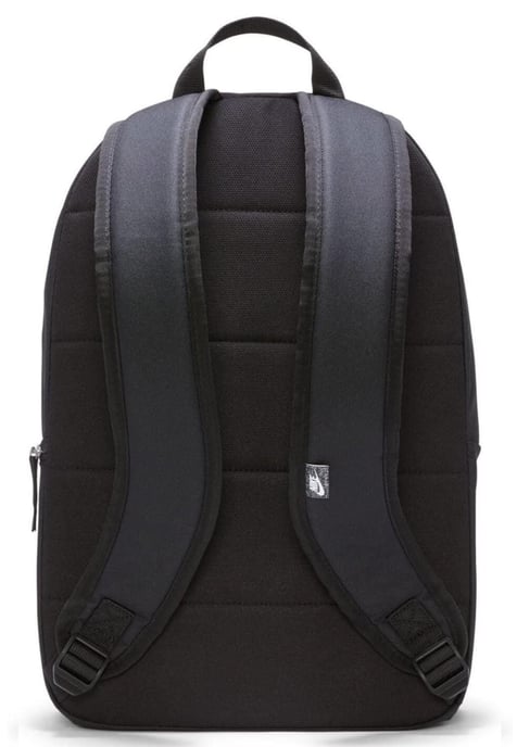 NIKE Unisex Heritage Backpack - 2.0 Tasche Schwarz mit Gold Logo - Image 2