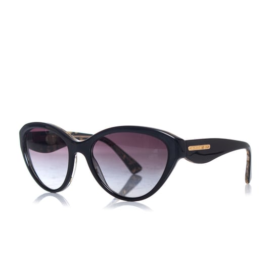 Schwarze Katzenaugen-Sonnenbrille - Image 2