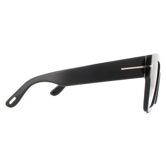Tom Ford Sonnenbrille Renee FT0847 01B Glänzend Schwarz Grau Rauch Gradient - Image 4