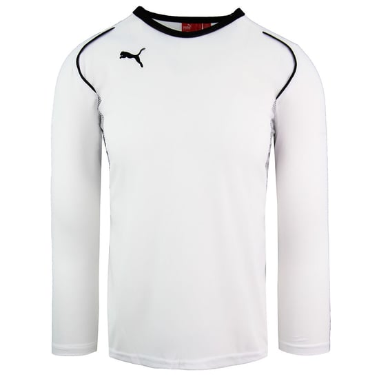 Puma  V5.08 Long Sleeve V-Neck White Mens Football Top 700472 04M