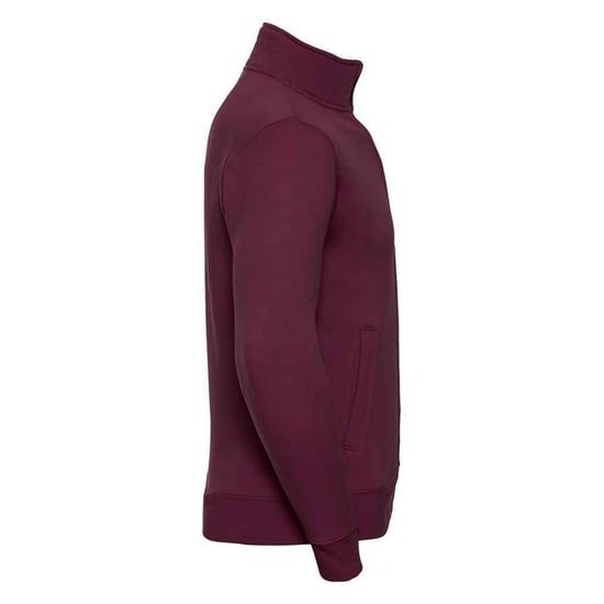 Russell - "Authentic" Sweatjacke für Herren (Burgunderrot) - Image 3
