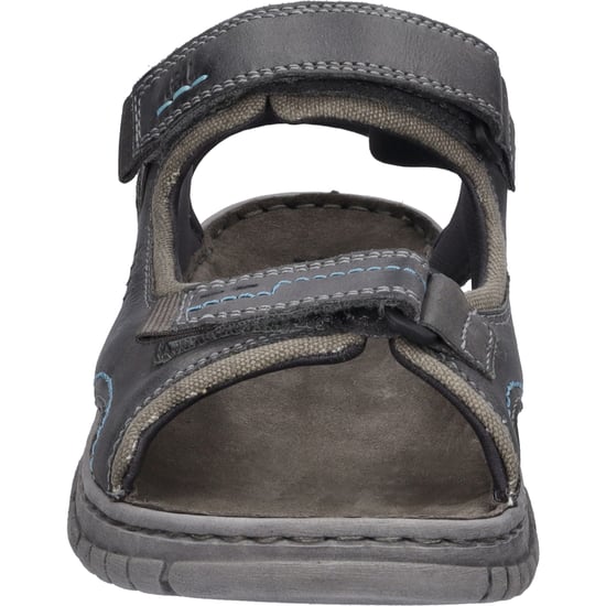 JOSEF SEIBEL Brendan 04 | Sandale für Herren | Grau Brendan 04, asphalt-kombi - Image 5