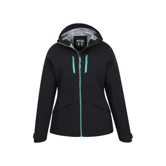 Mountain Warehouse Veste imperméable 3 couches Rhine Extreme Womens/Ladies (Noir) - Image 5