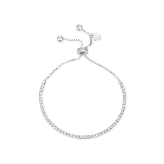 Luxenter 925 Sterling Silber Armband mit rhodinierten glänzenden Zirkonia - Kileh - Image 2