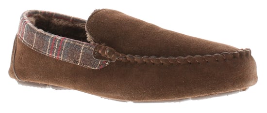 Hush Puppies Andreas Wildleder Herren Hausschuhe In Braun - Image 1
