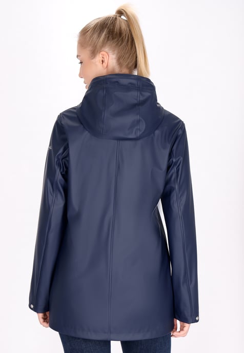 Schmuddelwedda Regenjacke Damen Marine - Image 4