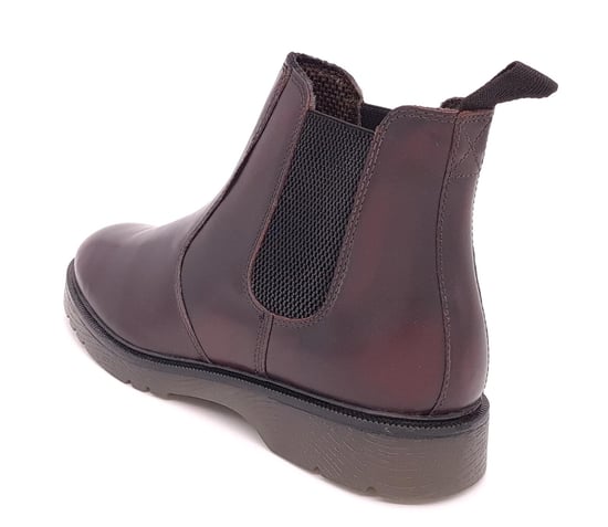 Frank James Naseby Leather Oxblood Mens Chelsea Boots