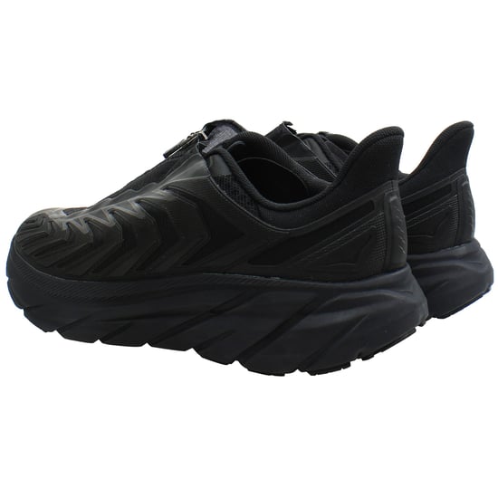 Hoka One Project Clifton Unisex-Laufschuhe, Schwarz - Image 2