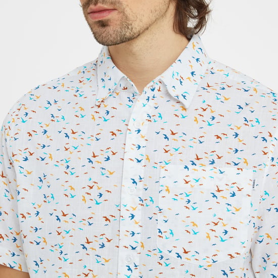 Conrad Mens Short Sleeve Shirt Optic White