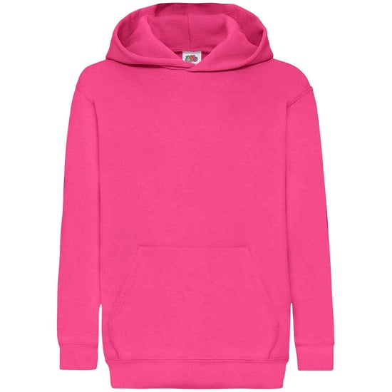 Fruit of the Loom Kinder Kapuzen Pullover Klassik 80/20 (Fuchsie) - Image 1