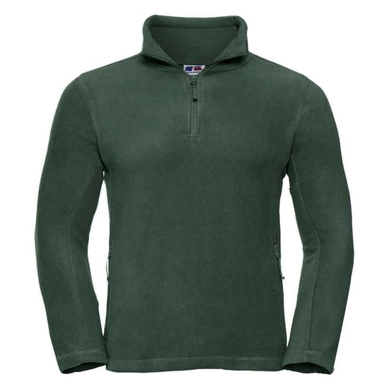 Russell - Fleece-Oberteil Reißverschluss für Herren - Für Außen (Flaschengrün) - Image 1