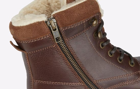 Woodland Delamere High Ankle Leather Womens