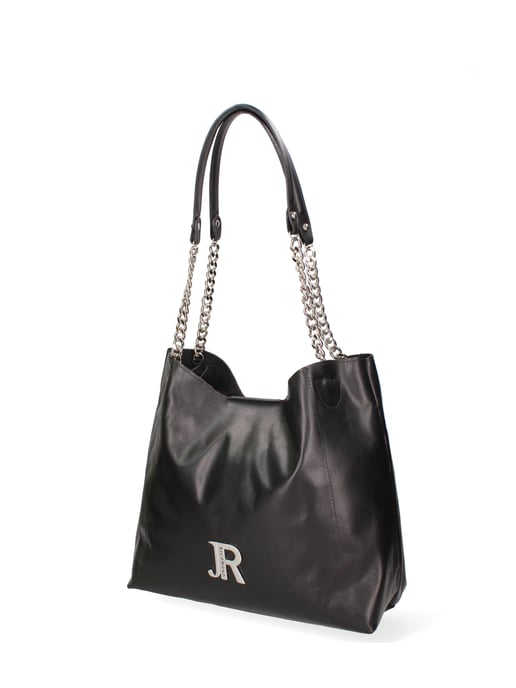 John Richmond Umhängetasche Frauen BLACK AND SILVER - Image 2