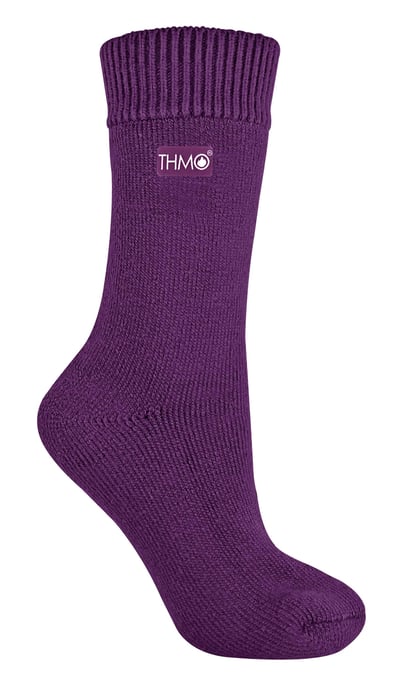THMO - 1 Paar Damen dicke Fleece gefütterte warme Thermo-Socken für den Winter - Image 1