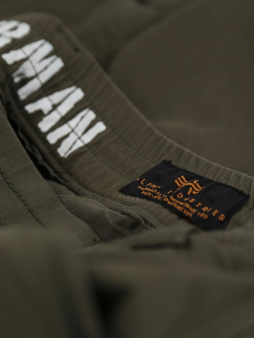 Herren Alpha Industries Airman Cargo-Hose in Grün - Image 6