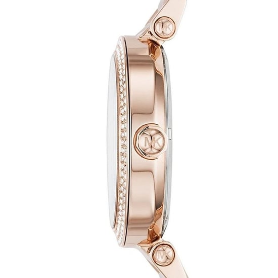 Michael Kors MK6176 Parker Crystal Pave Logo Zifferblatt Damen 39mm Uhr - Image 2