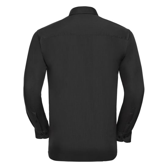 Russell Collection - Hemd Pflegeleicht für Herren Langärmlig (Schwarz) - Image 2