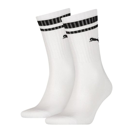 PUMA Heritage Crew 2Pck Weiße Socken - Image 1