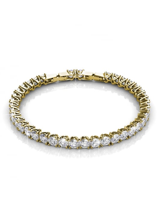 Rundes Venus-Set - Gold und Kristall - Image 3