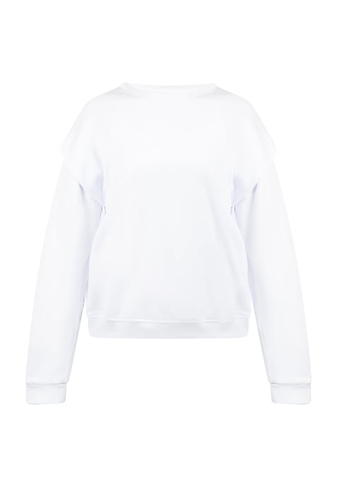 Mymo Sweatpullover Damen weiss - Image 1
