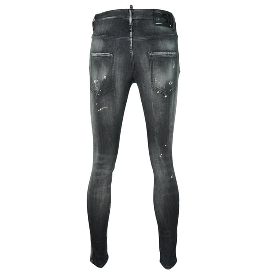Dsquared2 Super Twinky Jean Farbe spritzen zerstörte Jeans - Image 2