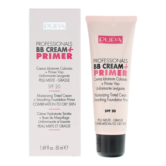 Pupa Professional BB Cream + Primer Light Medium BB Cream 50ml - Image 1