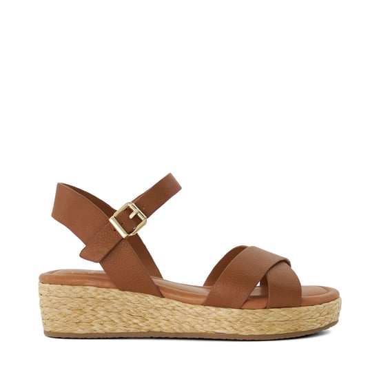 Dune Ladies Linnie - Woven Flatform Sandals