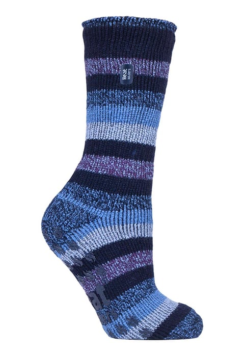 HEAT HOLDERS - Rutschfeste Damen-Thermo-Slipper-Socken mit Griffen - Image 1
