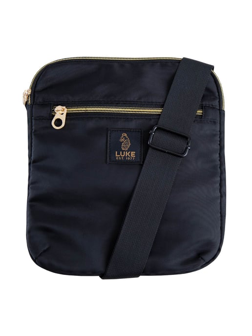 Luke 1977 Men's Wall Street Cross Body Bag in Black
