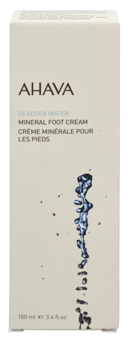 Ahava Totes Meer Wasser Mineral Fußcreme 100ml - Image 2