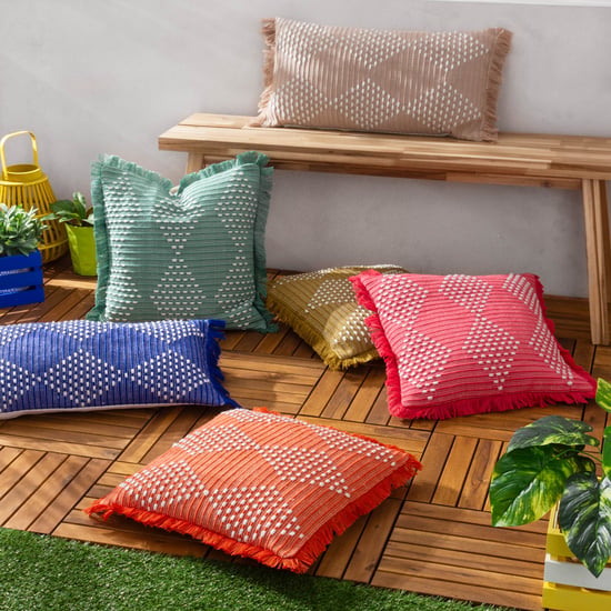 furn. Kadie Outdoor/Indoor Gewebtes Polyester Gefülltes Kissen - Image 6