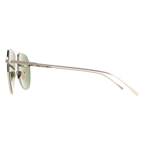 Lacoste Aviator Unisex Shiny Gold Green L209S