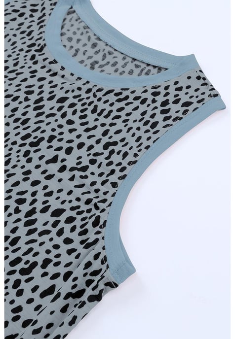Tanktop mit Leopardenmuster für Damen in Grau - Image 2