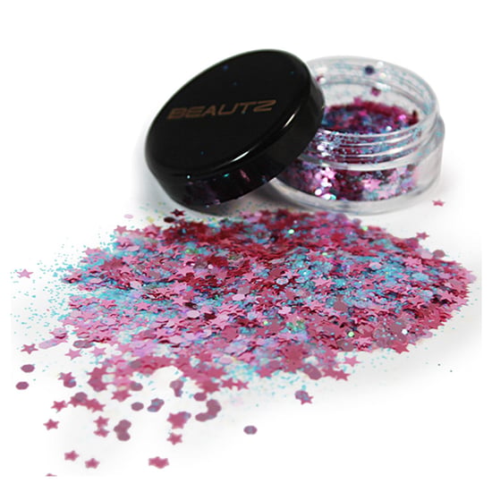 Aquarius Beautz Chunky Glitter 10ml pot with 5-gram Glitter, Fairy