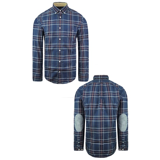 Eden Park Regular Herren Oxford-Hemd in Marineblau - Image 3