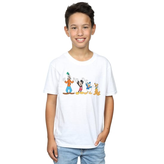 Disney Boys Mickey Mouse Friends T-Shirt (White)