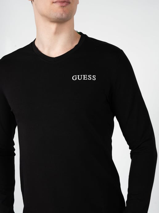 Guess Longsleeve Herren schwarz - Image 5