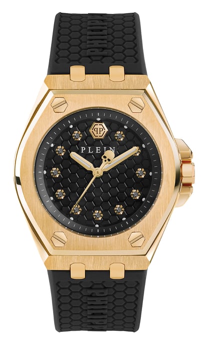 Philipp Plein Plein Extreme Lady Damen Schwarz Uhr PWJAA0322 - Image 1