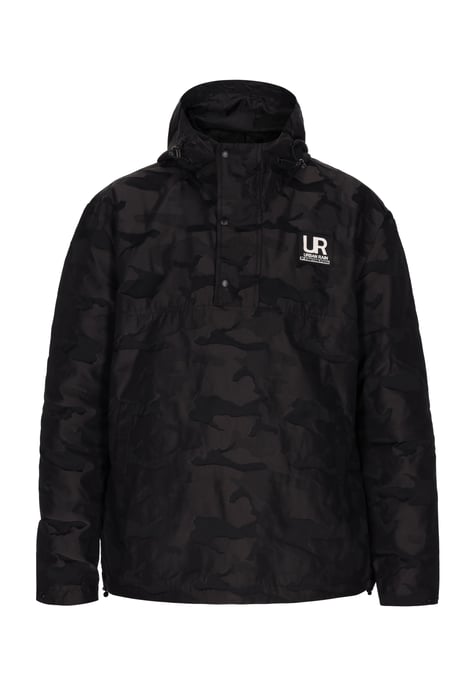 Schmuddelwedda Schlupfjacke Herren Grau Camouflage - Image 1