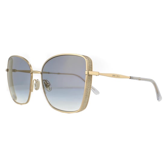 Jimmy Choo Sonnenbrille ALEXIS/S 000 1V Rose Gold Blau Gradient - Image 2