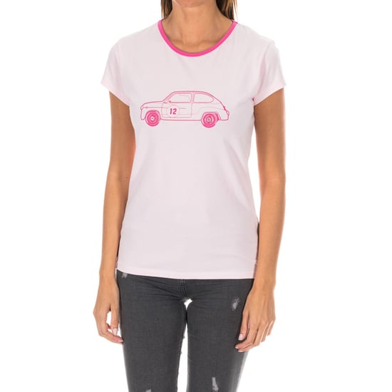 Women's short sleeve round neck T-shirt ADM0028