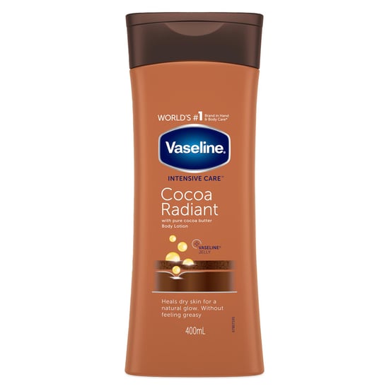 Vaseline Intensive Care Body Lotion Cocoa Radiant 400ml, 6 Pack