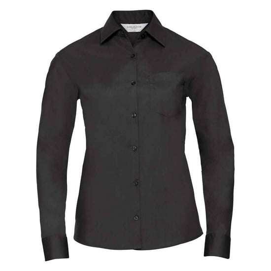Russell Collection - Formelles Hemd Pflegeleicht für Damen Langärmlig (Schwarz) - Image 1