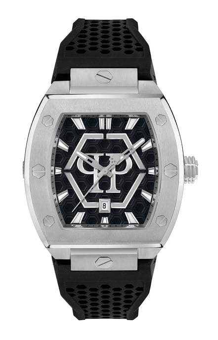 Philipp Plein The Hexagon Phantom Schwarz Herren Armbanduhr PWPUA0524 - Image 1