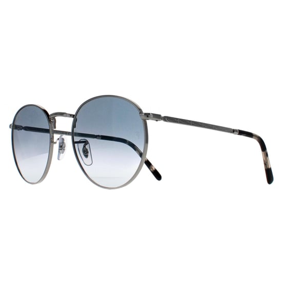 Ray-Ban Rund Unisex Silber Blau Gradient RB3637 Neu Rund - Image 2